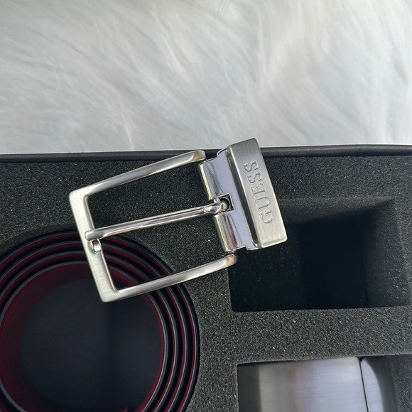New GUESS Men's Adjustable/Reversible Belt SZ M - Picture 4 of 8